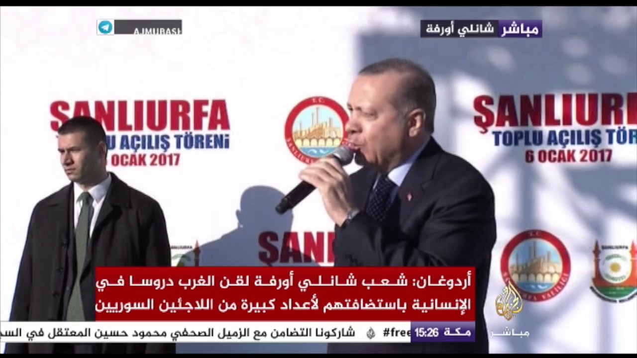 أردوغان: لن نسمح بوجود الإرهابيين بالعراق وسوريا لأنهم تهديد لنا
