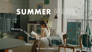 [VLOG] I Finally Got the Chair I've Been Wanting 🪑 | 13 Summer Favorites & Peach Dessert 🍑 screenshot 5