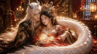 🔥【New】Reborn as a 200kg snake princess, heals the dragon prince! Result—5 kids born & happy life!
