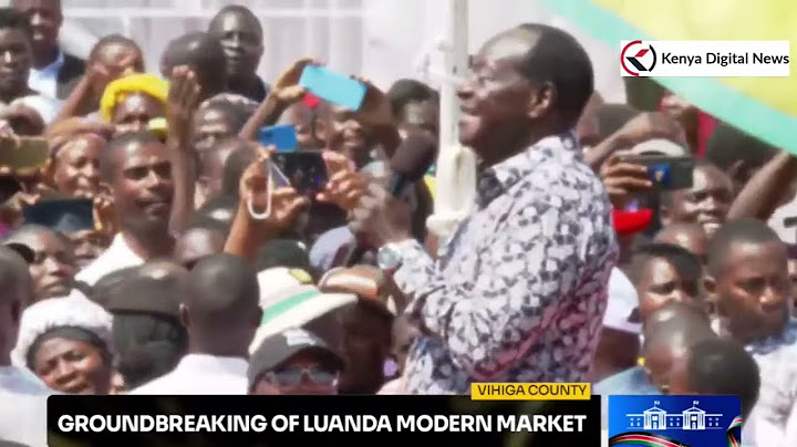 RUTO FACES CRAZY DRAMA as Gov. Ottichlo is HECKLED by Luanda Residents!