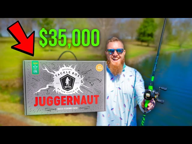 This HUGE Fishing Mystery Box Could Be Worth $35,000?! **NOT