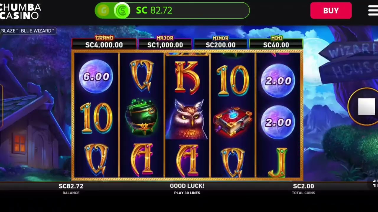 $100 | Blue Wizard | let's Double