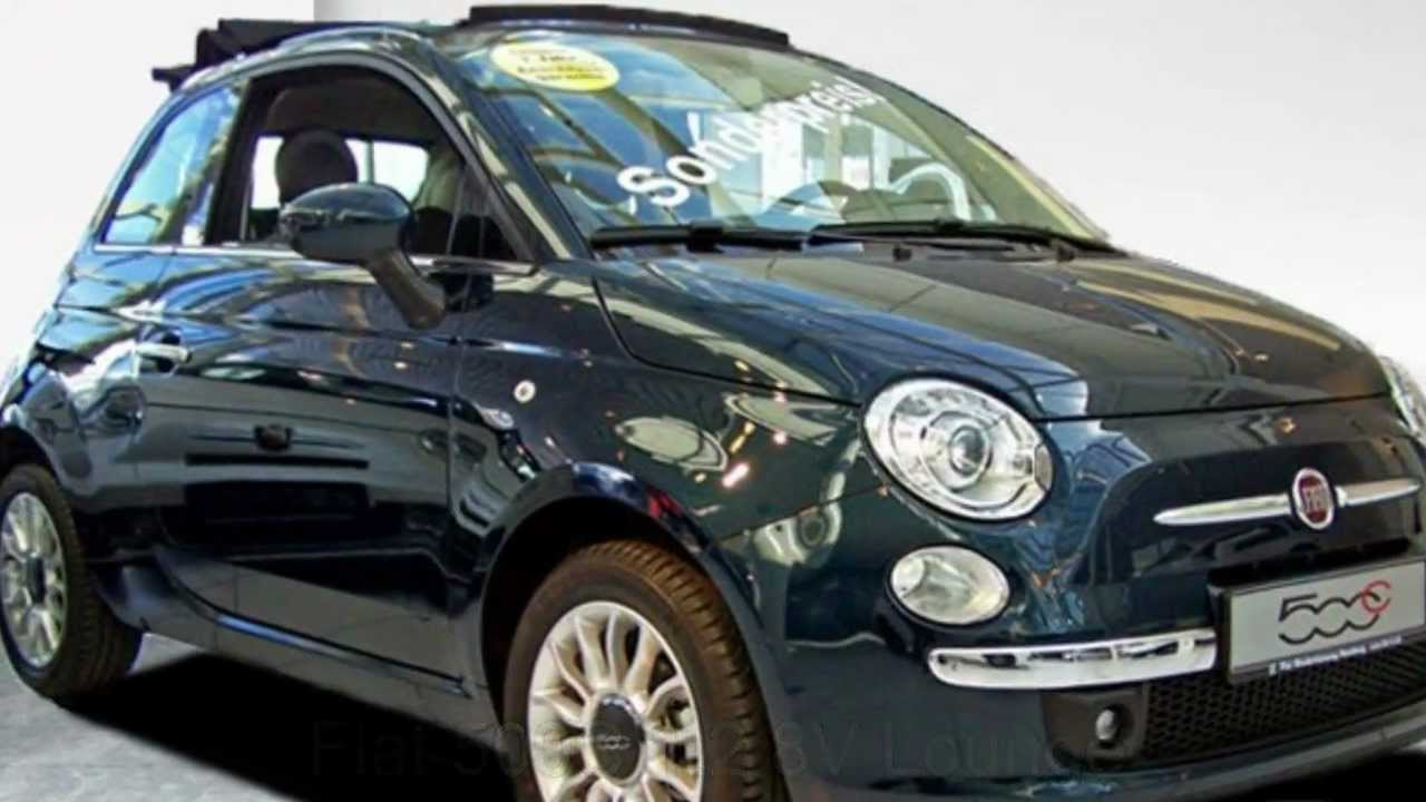 Fiat 500 Colore Blu Dipinto Di Blu
