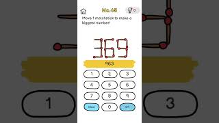 Completing level 45 in brain out 🧠 Wealth