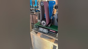 Precision Polishing on Metal Conveyor Belts - Good tools and machinery make work easy