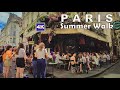 Paris Summer walk - 6th Arrondissements of Paris [4K]