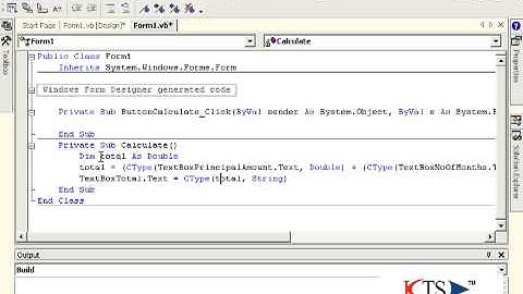 Developing a Basic windows application using VB.NET| VB.NET Programming Video Tutorials