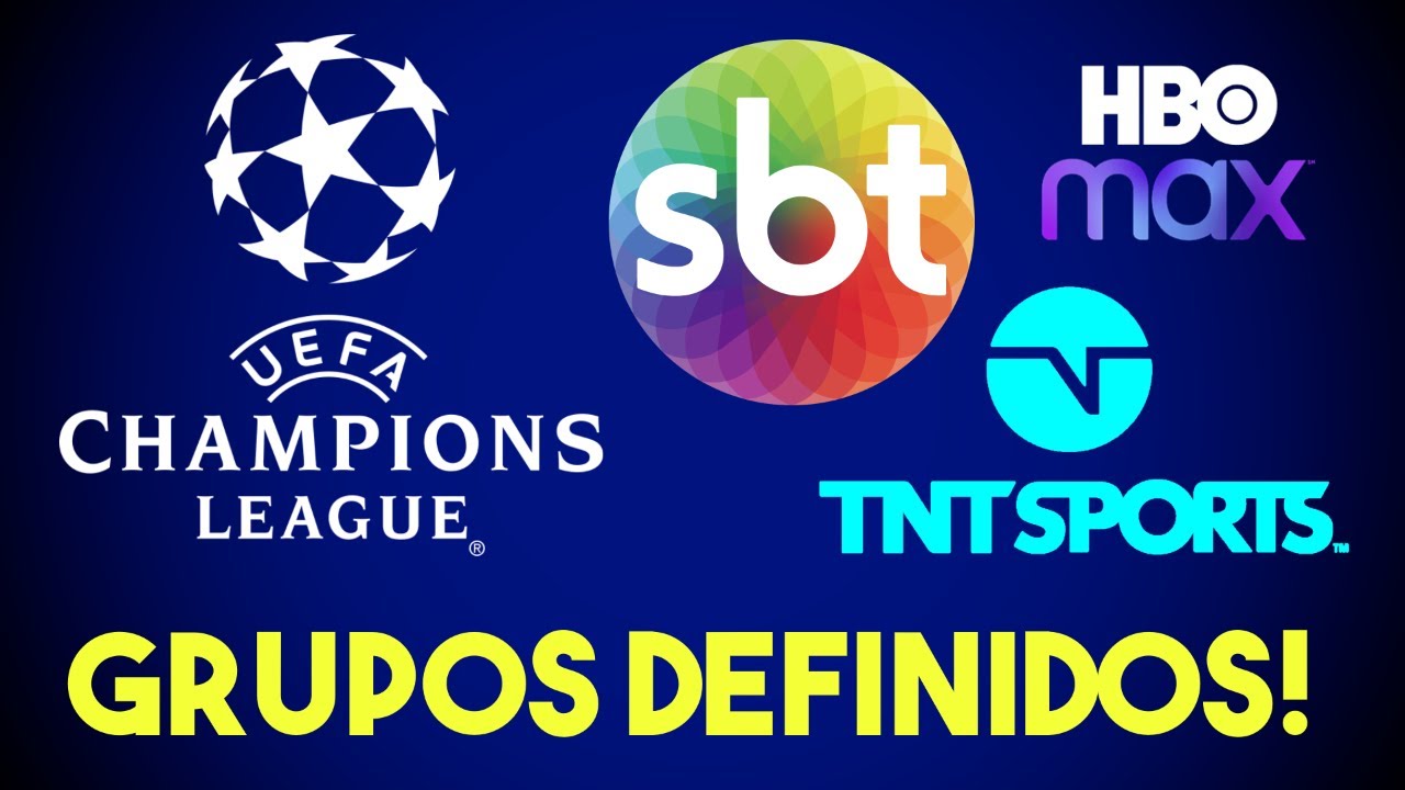 LIVE: Sorteio da Champions League ajuda SBT, TNT e HBO Max!!! 