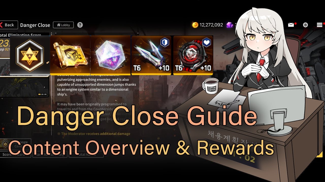 [Counter Side] Danger Close Guide | PVE Ranking Content Overview and Rewards