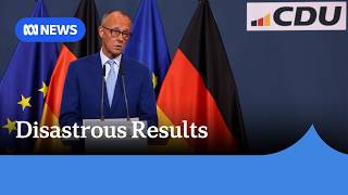 German chancellor's CDU crushed in two state elections | ABC NEWS