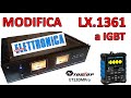 0886 modifico lamplificatore nuova elettronica lx1361 e valuto loscilloscopio et120mpro tooltop