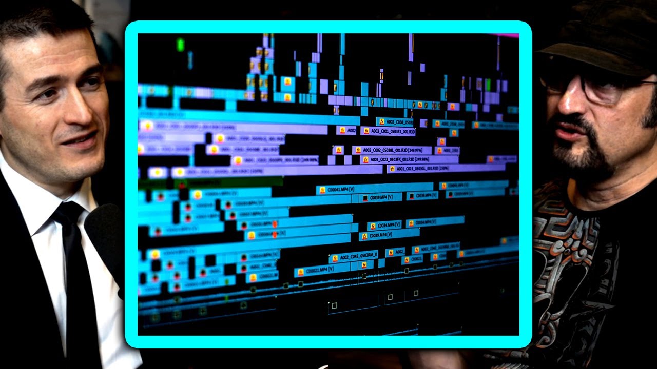 Robert Rodriguez's video editing setup | Lex Fridman Podcast Clips