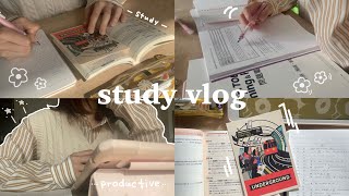 eng)#8 \ study vlog / study English for the exam ✏️ | productive day | study at home 📚| 💖