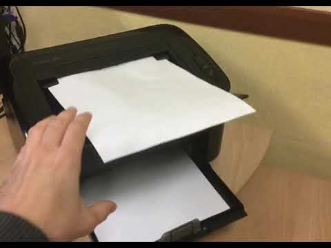 Принтер Samsung ML 1665 печать тестовой страницы