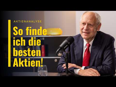 Wie findet man gute Aktien? Fondsmanager Hendrik Leber erklärt seine Aktienanalyse