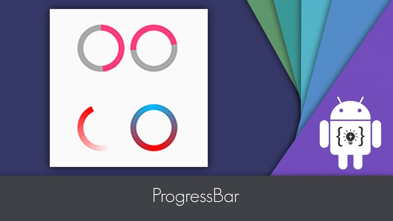 Android Progressbar Circle Color