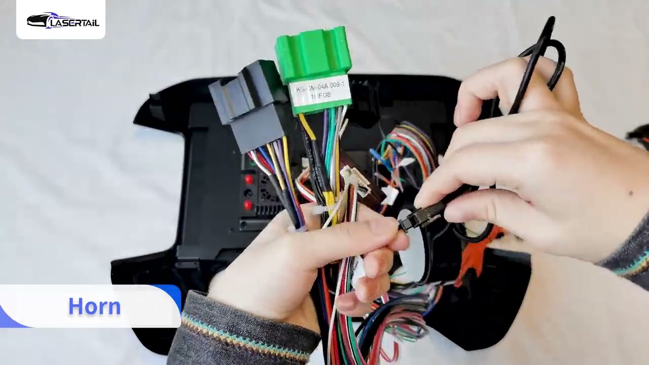 Detailed Wiring Harness Connection Guide for Lasertail 13.1