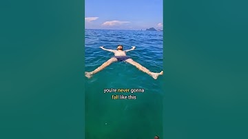 How to float on the back #swimming #floating #back #breathing