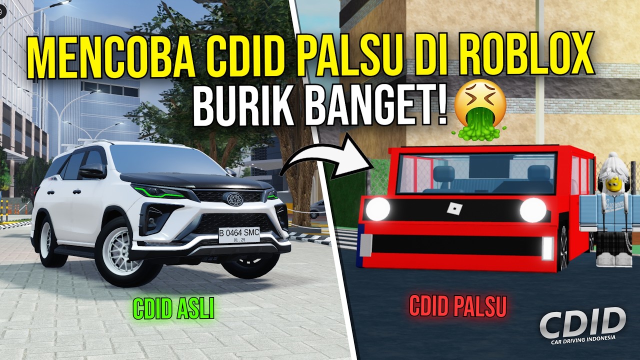 Aku Mencoba Main CDID PALSU Di Roblox! BURIK BANGET Tapi KOCAK ...