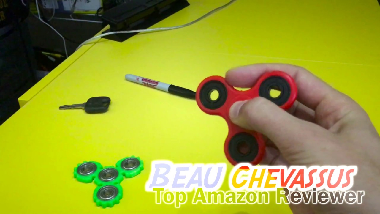 ★★★★☆ - Kidoba Fidget Spinner With Ceramic Bearing High Speed - Amazon review