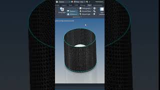 3D Perforated Plate Appearance in Autodesk Inventor for Beginners #autodeskinventorshorts #tutorial