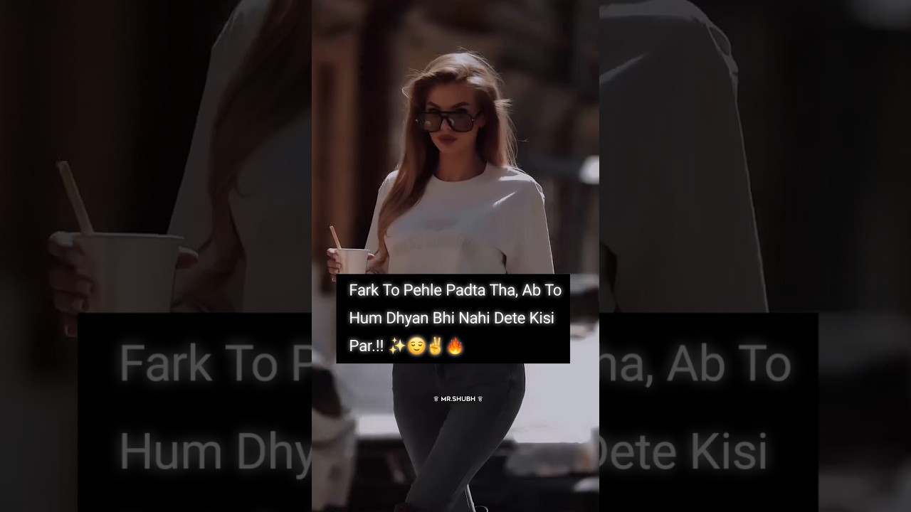 Attitude Girl Status Shayari 💞 Attitude Status 😈 Girls Attitude 