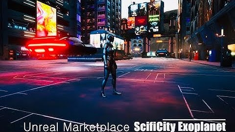 ScifiCityExoplanet play walkthrough #unrealengine