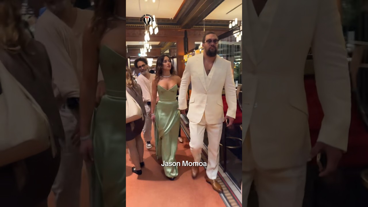 Jason Momoa And His Wife Going To The Cinema 
