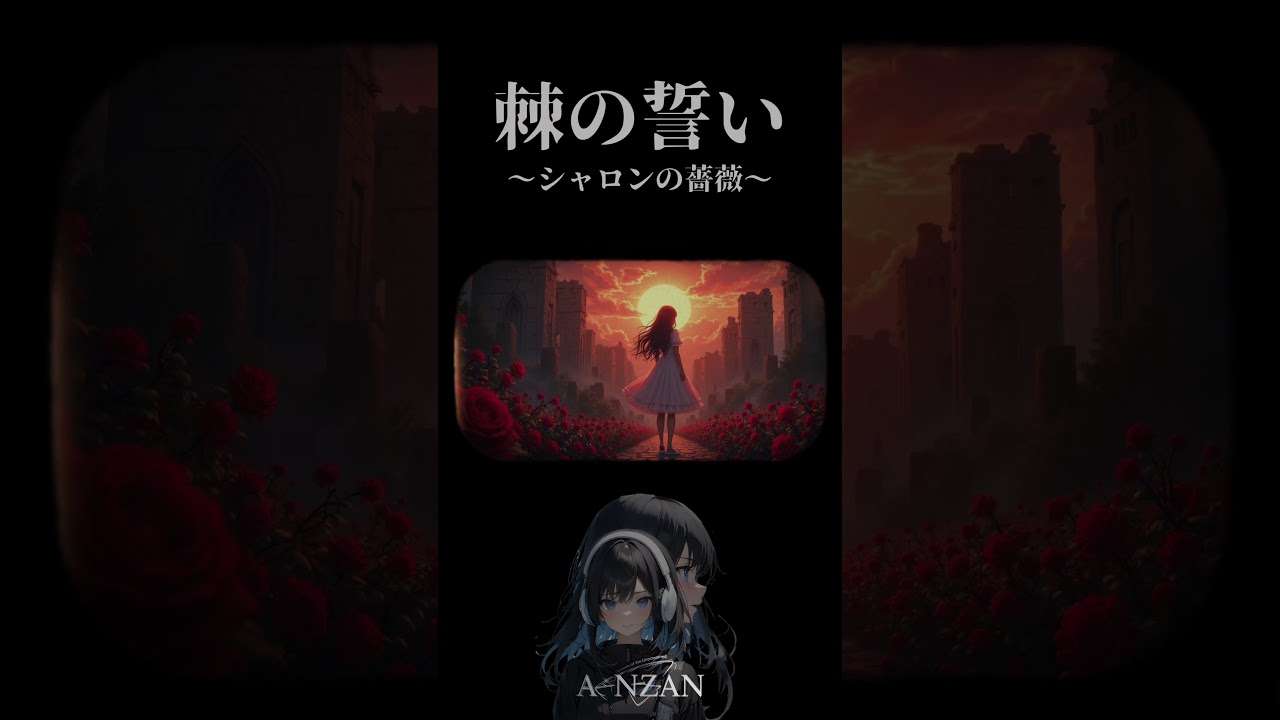 棘の誓い 〜シャロンの薔薇〜』(Short Ver.) #mv #オリジナル曲 #ANZAN