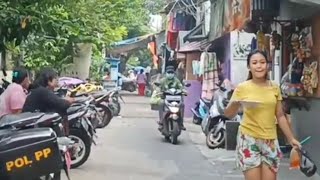 Gang kecil / Jalan Kali Anyar / Pelbak / Jembatan Besi Tambora Jakarta Barat