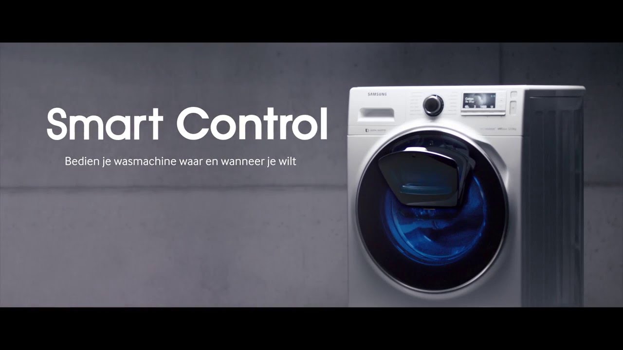 Monnik plafond eeuwig Samsung Smart Control wasmachines | De Schouw Witgoed - YouTube