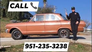 1964 CHEVY II NOVA - FOR SALE - CALL 951-235-3238 - JANUARY 15 2020