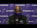 Men's Basketball vs San Francisco (63-79) - Post Game with Coach Porter