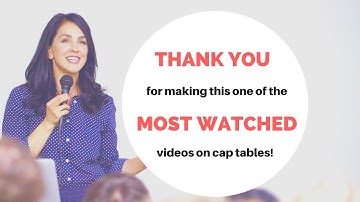 Cap Table 101 - Understanding Dilution