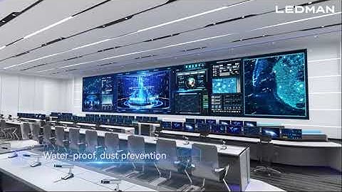 How to install an UHD LED Screen in the Command Center ？