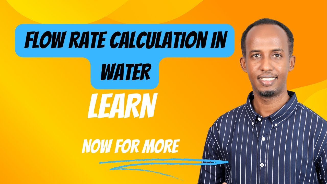 FLOW CALCULATION IN WATER DEMAND YouTube