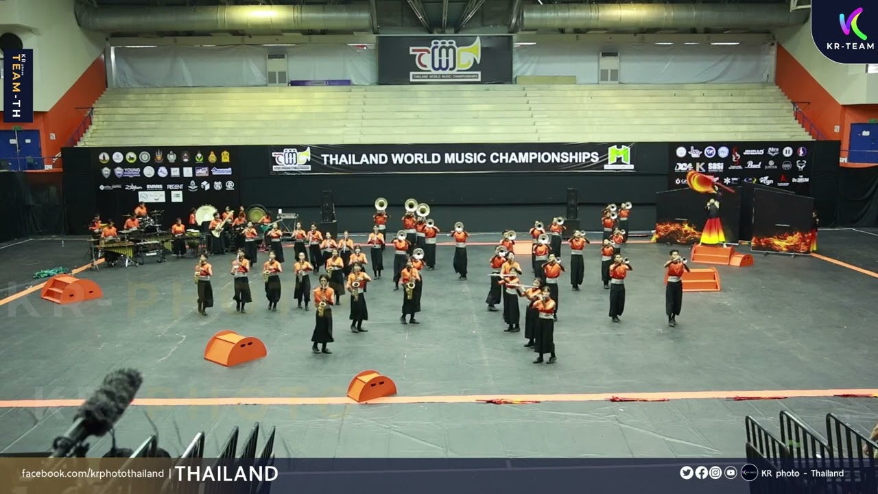 #โรงเรียนศรีสะเกษวิทยาลัย จ.ศรีสะเกษ Indoor Marching Arts #TWMC2024