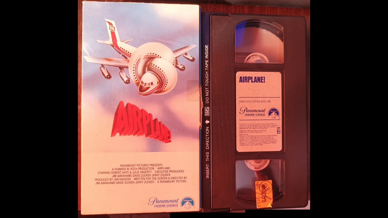 Opening to Airplane! 1980 VHS YouTube