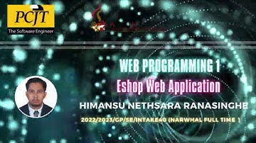 Web Project Task 5 | 1st Year | Semester 01 | Java Institute