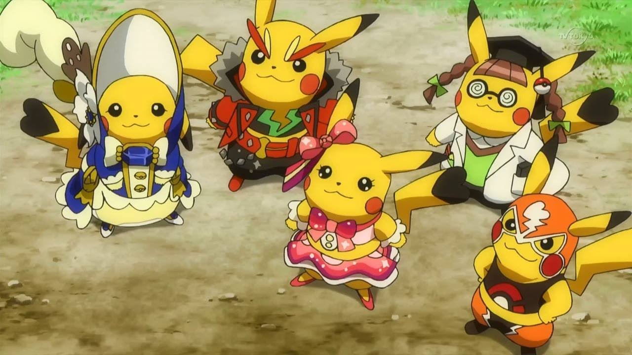 Pokemon Xy Pikachu The Movie 1 Cosplay Pikachu Sub Español