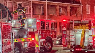 1200 Blk of Gough St fire on the 2nd floor 12-25-25