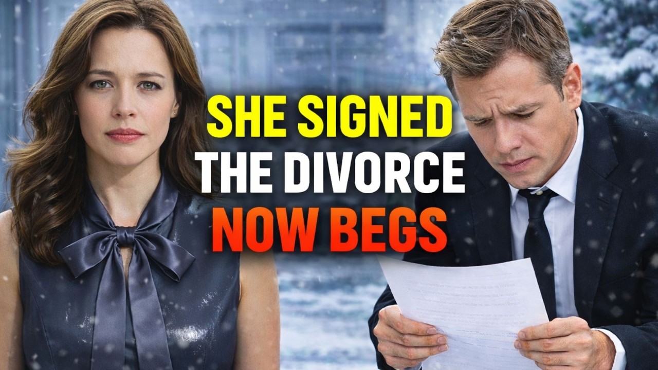 My Wife Signed the Divorce  Now She’s Bankrupt & Kneels