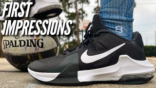 Nike Air Max Impact 4 - First Impressions & On Court Review