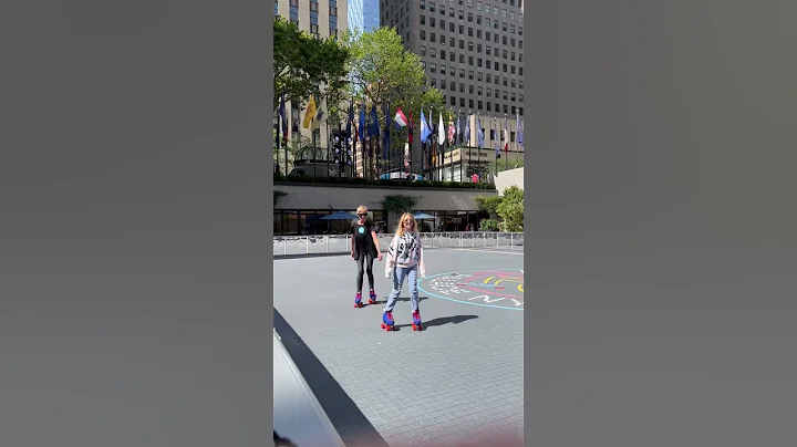 Skating Reel / Rockefeller Plaza NY w Aubrey Thacker