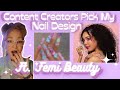 Episode 5 | Influencers Pick My Nails Ft @FemiBeauty | Hello Kitty Kawaii Nails #polygel #gelnails