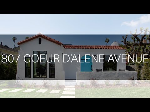 807 Coeur d’Alene, Venice, CA home video tour