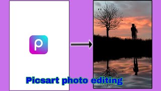 Picsart sunset photo editing tutorial || picsart viral photo editing || Instagram trending editing📸