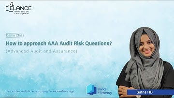 How to approach AAA audit risk questions? | Safna HB | Elance