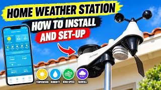 Setting up Aerivan W1 Pro Home Weather Station and App
