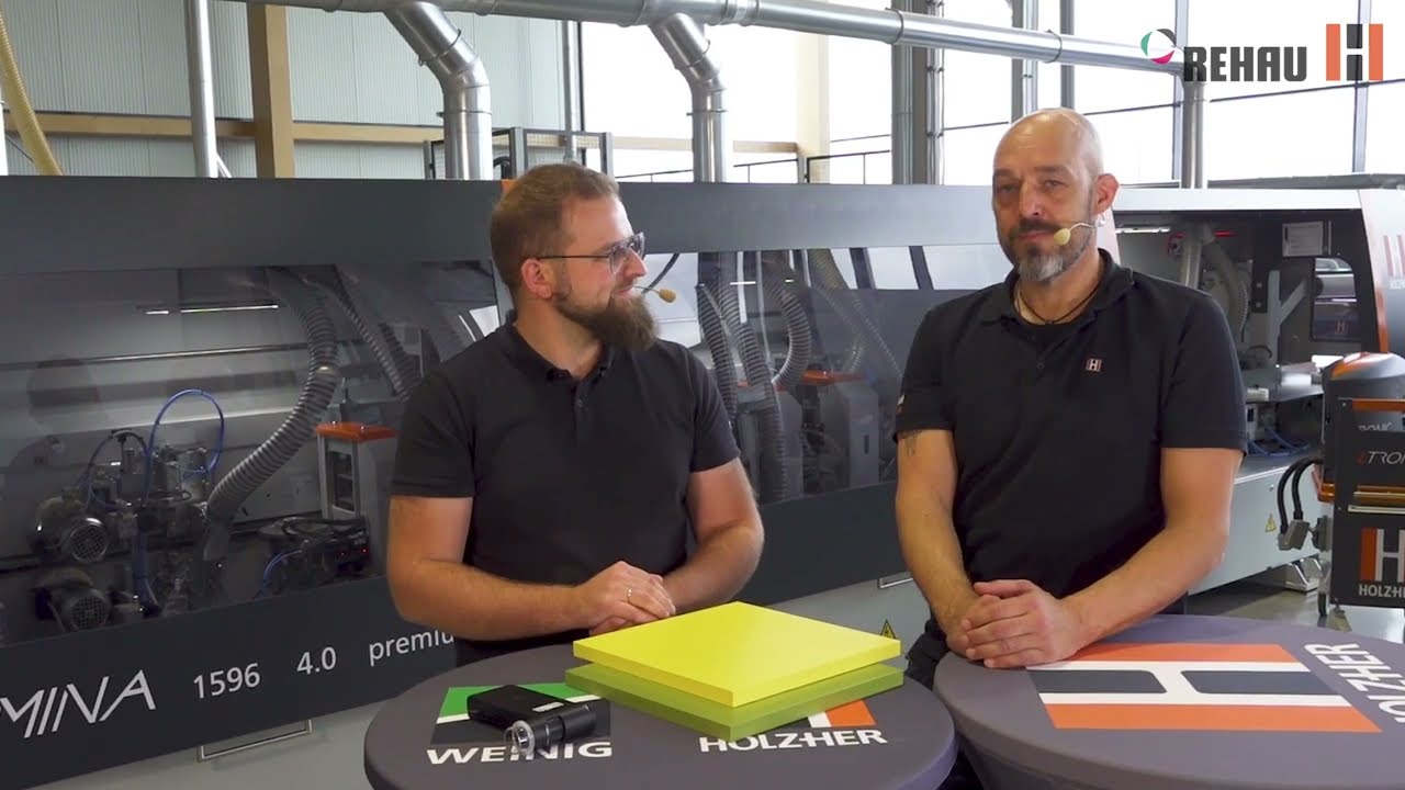 Edgeband processing – RAUKANTEX pro meets HOLZ-HER – zero-joint processing